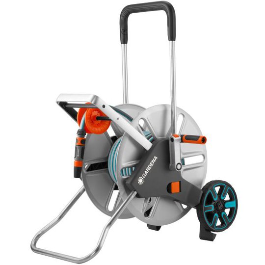 Gardena AquaRoll L Easy Metal Letkuvaunu sisältää 30 metrin Classic-letkun, 3/4"