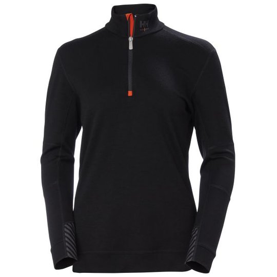 Helly Hansen Workwear Lifa Merino Aluspaita musta, naisten Koko XS