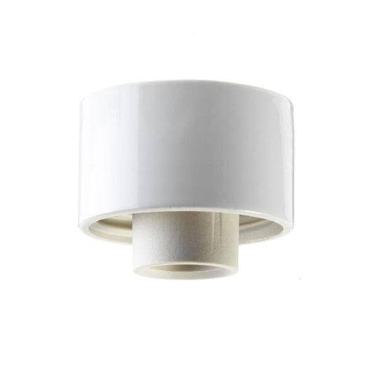 Ifö Electric 55731-000-10 Kanta suora, E27, IP54 valkoinen