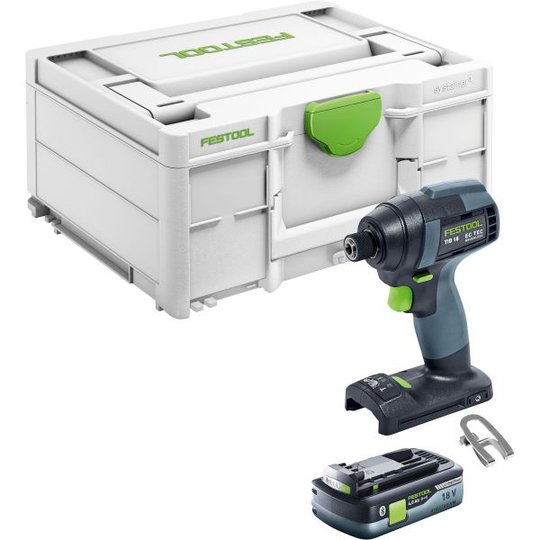 Festool TID 18 Basic 4,0 Iskuruuvinväännin 4,0 Ah akulla