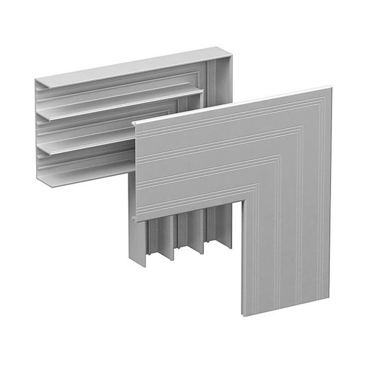 Schneider Electric 5440320 L-kappale 100 x 100 mm, luonnonvärinen