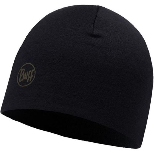 Buff Merino Wool Thermal Pipo musta