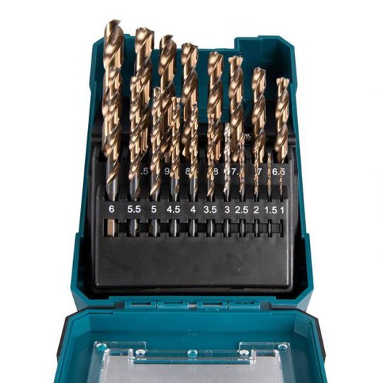 Makita D-67583 Metalliporanteräsarja 19 osaa