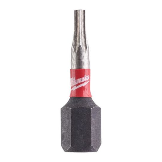 Milwaukee Shockwave Ruuvikärki toimitetaan kotelossa TX8X25 mm, 2 kpl