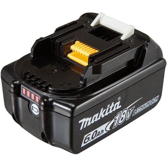 Makita BL1860B 18V 6,0Ah Litiumioniakku ilmaisin 6,0 Ah