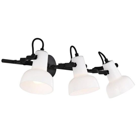 Nordlux PARSON 47120003 Seinävalaisin 3-kiskoinen, E14, IP20, musta