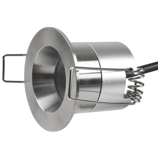 Designlight P-117SS Downlight-valaisin 3000 K, 1,2 W