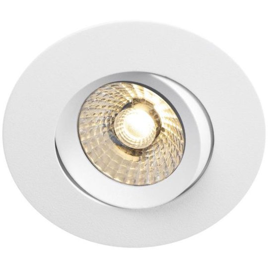 Hide-a-Lite Comfort G3 Tilt Downlight-valaisin valkoinen, 60°, tune