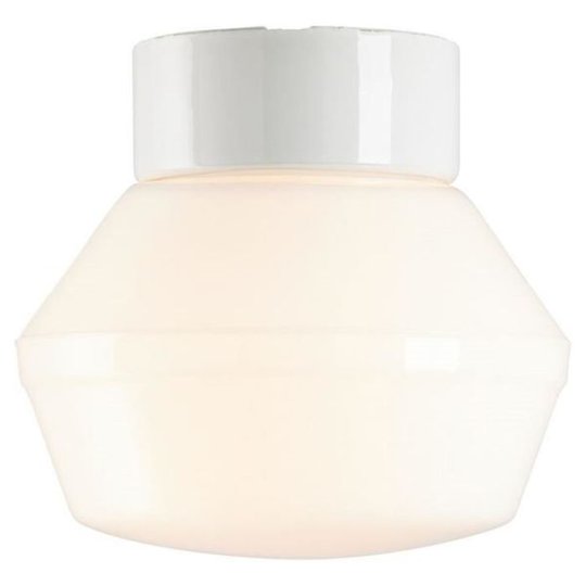 Ifö Electric 4082-500-10 Seinävalaisin valkoinen, viisto, IP54, E27