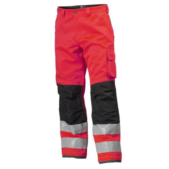 Helly Hansen Workwear Alna Työhousut huomioväri, punainen/musta C50