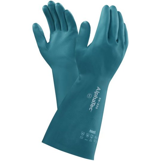 Ansell AlphaTec 58-335 Käsineet Kemikaalisuojaus, nitriili Koko 9