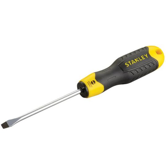 STANLEY 0-64-921 Cushion Grip Ruuvitaltta ura, kromattu terä, pehmeä kahva 8 x 150 mm