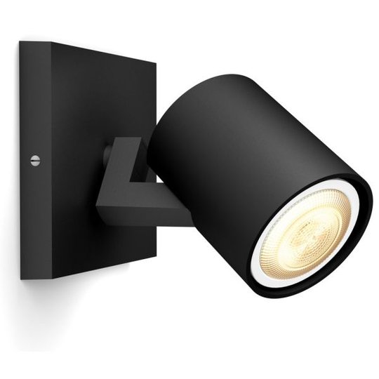 Philips Hue Runner Kohdevalaisin 5W LED, IP20 Musta