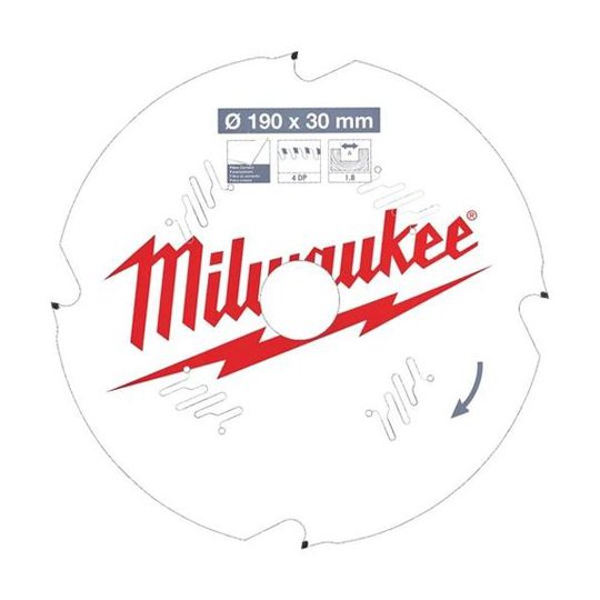 Milwaukee CSB P FC Sahanterä 190x1,8x30 mm, 4T