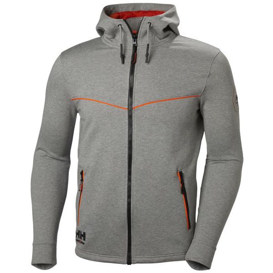 Helly Hansen Workwear Chelsea Evolution Huppari harmaa/oranssi Koko S