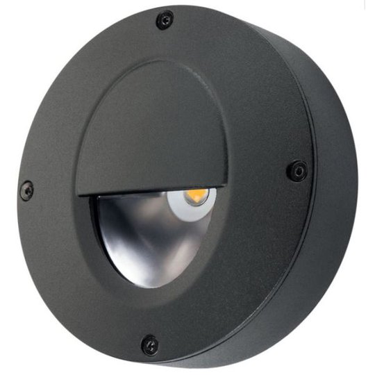 SG Armaturen Callisto Wall Downlight-valaisin 3000 K, grafiitti