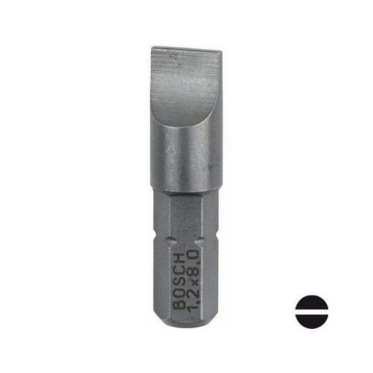 Bosch S Ruuvikärjet S1,2x8,0 3kpl 25mm