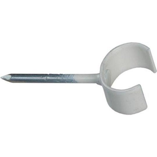 Schneider Electric TKK 8-12 V Naulakiinnike 8-12 mm, valkoinen, 100 kpl Naulan pituus 25 mm (ruuvinaula)
