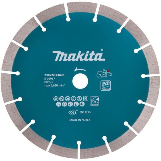 Makita E-02967 Timanttikatkaisulaikka 230 mm, segmentoitu