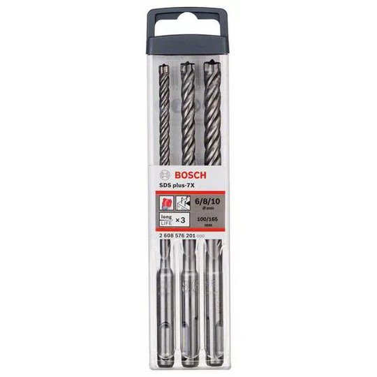 Bosch Robust Line Vasaraporasarja SDS-plus 3 kpl, 6-10 mm