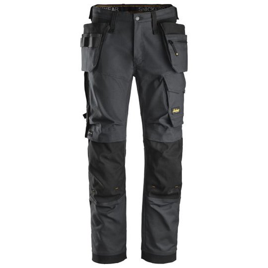 Snickers 6270 AllroundWork Työhousut harmaa/musta C44