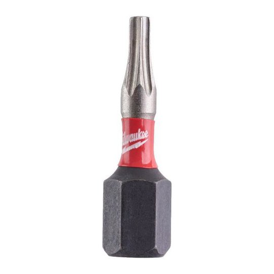 Milwaukee Shockwave Ruuvikärki toimitetaan kotelossa TX9X25 mm, 2 kpl
