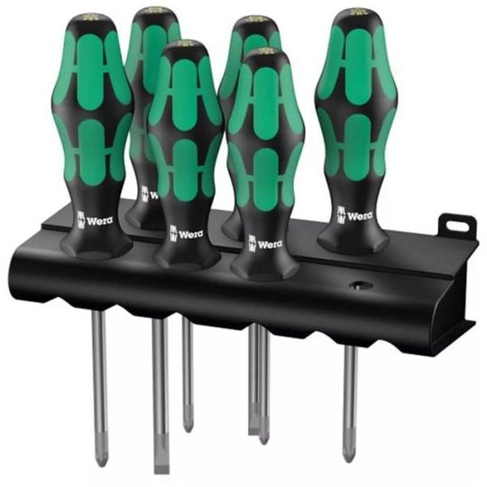 Wera Kraftform Plus 105656 Ruuvitalttasarja 6-osainen