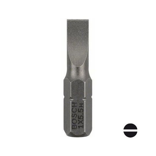 Bosch S Ruuvikärjet S1,0x5,5 3kpl 25mm