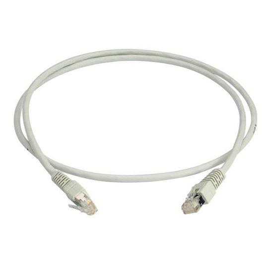 Schneider Electric VDIR547402 Patch-kaapeli 2 x RJ45, harmaa 0,5 m