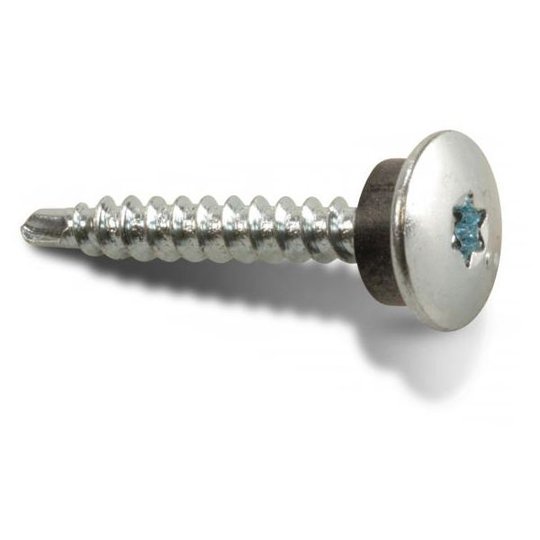 Heco 9605339 Julkisivuruuvi 4,8 x 35 mm, 50-pakkaus Kirkaslakka