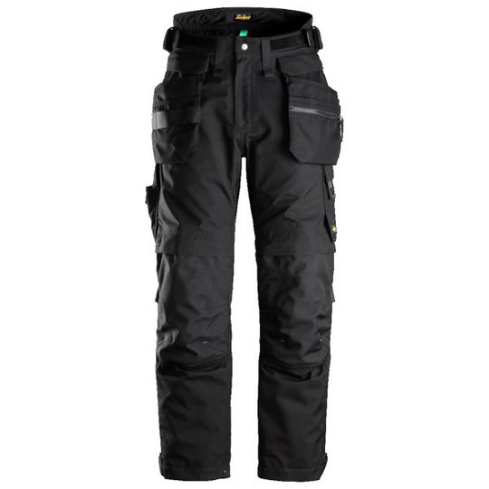 Snickers 6580 FlexiWork Työhousut musta, Gore-Tex, lyhyt malli XS