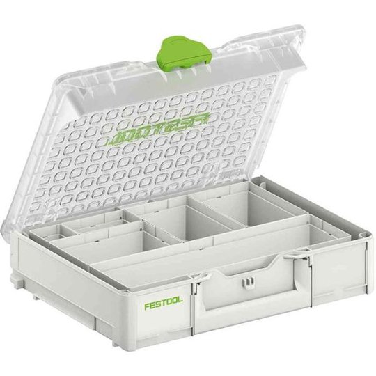 Festool SYS3 ORG M 89 6xESB Laukkujärjestelmä 6 sisälaatikkoa
