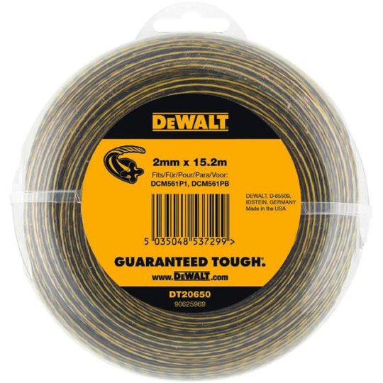 Dewalt DT20650 Leikkuusiima 2mm x 15,2m