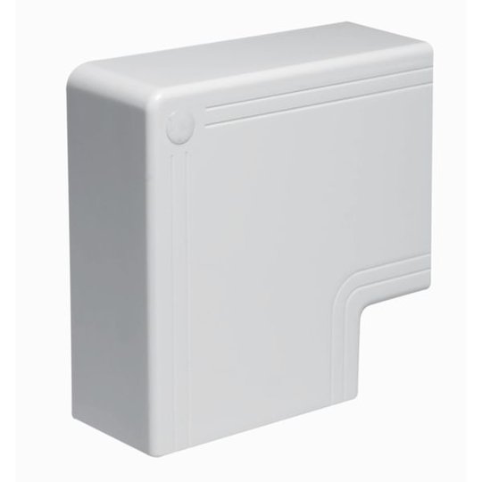Schneider Electric 5427150 L-kappale 40 mm, 90°, valkoinen 40 x 40 mm