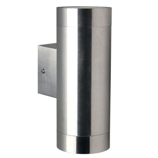Nordlux TIN 21519934 Julkisivuvalaisin anturi, GU10, IP54 7W, ruostumaton teräs