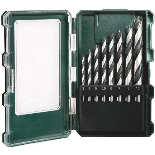 Metabo 626705000 Poranteräsarja puulle, 8 osaa
