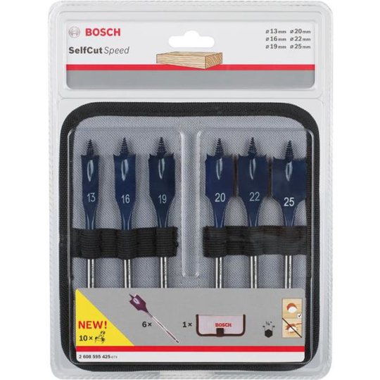 Bosch Self Cut Speed 2608595425 Lattaporanteräsarja