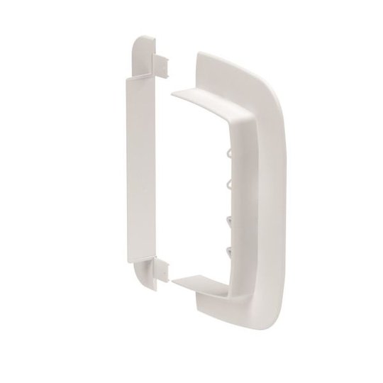 Schneider Electric INS12305 Seinäkehys epäsymmetrinen, valkoinen 120 mm
