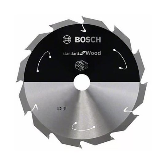 Bosch Standard for Wood Sahanterä 160x1,5x20 mm, 12T 160x1,5x20 mm, 12T