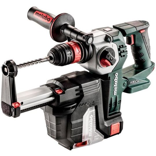 Metabo KHA 18 LTX BL 24 Quick Set ISA Yhdistelmävasara sis.pölynpoiston, ilman akkuja & laturia