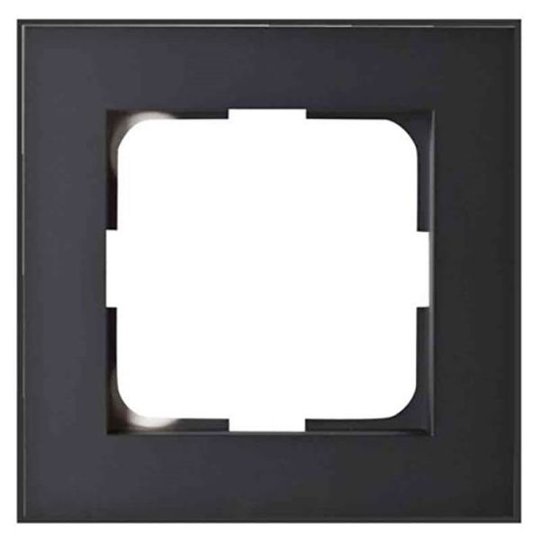 Elko Plus Yhdistelmäkehys 1 lokero, 90 x 90 mm Musta
