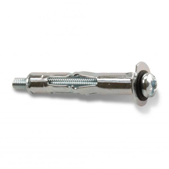 Heco 9601219 Metalliankkuri sinkitty M4 x 47 mm, yksinkertainen, 8-pakkaus