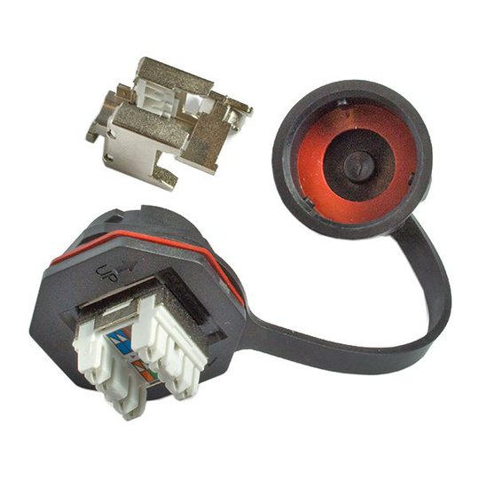 Elko EKO02697 Teollisuusliitin 6 A, RJ45, IP67