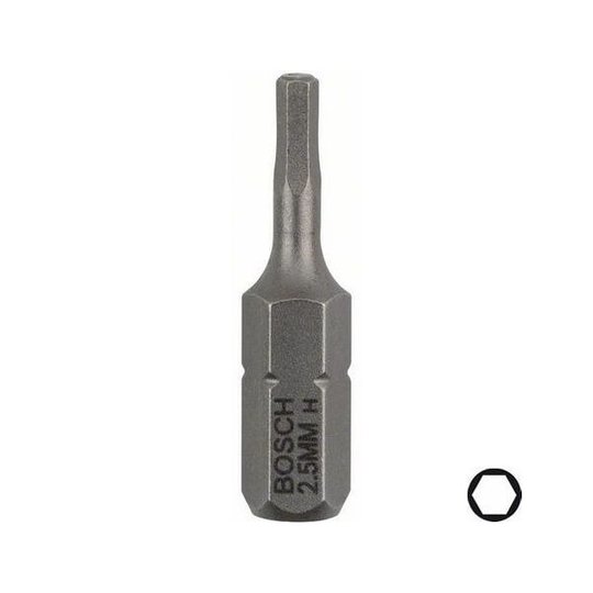 Bosch HEX Ruuvikärjet HEX2,5 3kpl 25mm