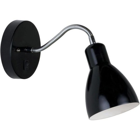 Nordlux CYCLONE 72991003 Seinävalaisin E14, IP20 Musta