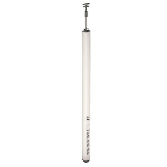 Schneider Electric INS40405 Pistorasiapylväs 2700-3100 mm valkoinen