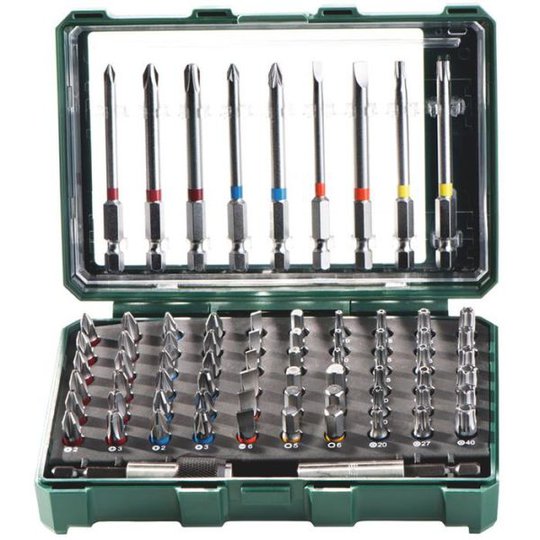 Metabo 626704000 Ruuvikärkisarja 71 osaa