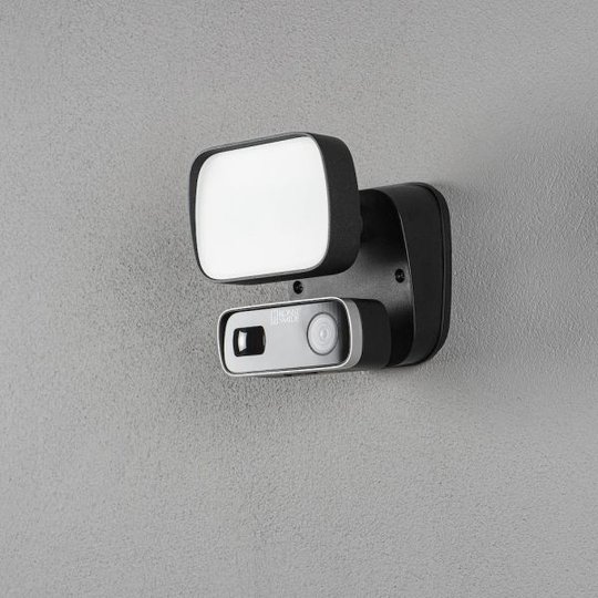 Konstsmide Smartlight Seinävalaisin 10 W, kamera, kaiutin ja mikrofoni