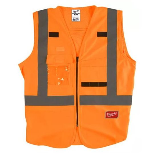 Milwaukee Hi Visible Turvallisuusliivi Hi-Vis, oranssi S/M