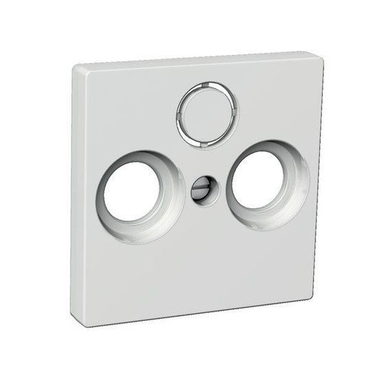 Schneider Electric WDE003445 Keskiölevy maalattu, R/TV/XX Antrasiittiharmaa, 2 liittimellä